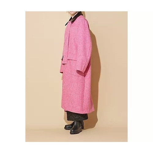 【タナカ/TANAKA】のTHE WORK COAT 人気、トレンドファッション・服の通販 founy(ファニー) 　ファッション　Fashion　レディースファッション　Fashion for Women　アウター　Coat / Outerwear Collection　コート・ロングコート・ピーコート　Long Coats, Peacoats & More　2024年　2024　2024-2025秋冬・A/W　Autumn/Winter 2024–25 AW24–25　ツイード　Twill, Twill Weave　フォルム　Silhouette, Form　ワーク　Workwear, Utility Style　other-3|ID: prp329100004644684 ipo3291000000033515078