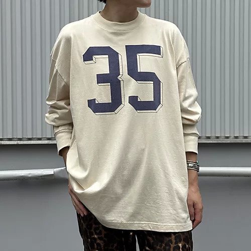【アンスクリア/INSCRIRE】のNo35 Long Sleeve Loose Fit 人気、トレンドファッション・服の通販 founy(ファニー) 　ファッション　Fashion　レディースファッション　Fashion for Women　トップス・カットソー　Cut & Sew Tops　リラックス　Relax, Relaxed Fit　ヴィンテージ　Vintage Style　洗える　Machine Washable　other-3|ID: prp329100004645369 ipo3291000000034017855
