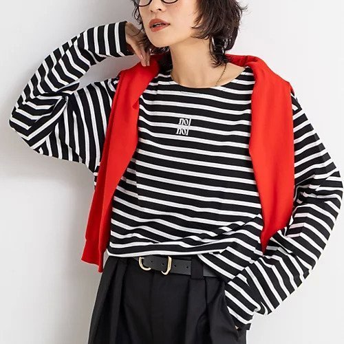 【ノーリーズ/NOLLEY'S】のnolnolウォッシャブルMVSシルケットボーダーT 人気、トレンドファッション・服の通販 founy(ファニー) ファッション Fashion レディースファッション Fashion for Women ウォッシャブル Machine Washable ショート Short, Short Length シルケット Silket, Silky Cotton ボーダー Border, Stripe リラックス Relax, Relaxed Fit おすすめ Recommended / Our Picks other-1|ID: prp329100004645372 ipo3291000000033526164