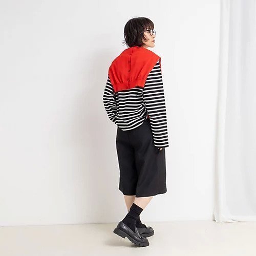 【ノーリーズ/NOLLEY'S】のnolnolウォッシャブルMVSシルケットボーダーT 人気、トレンドファッション・服の通販 founy(ファニー) ファッション Fashion レディースファッション Fashion for Women ウォッシャブル Machine Washable ショート Short, Short Length シルケット Silket, Silky Cotton ボーダー Border, Stripe リラックス Relax, Relaxed Fit おすすめ Recommended / Our Picks other-3|ID: prp329100004645372 ipo3291000000033526174