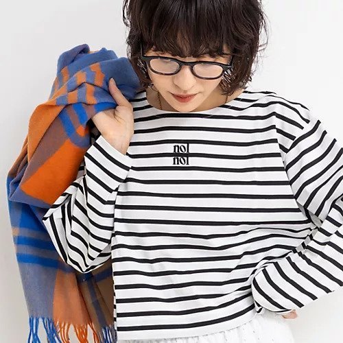 【ノーリーズ/NOLLEY'S】のnolnol ウォッシャブルMVSシルケットボーダーショートT インテリア・キッズ・メンズ・レディースファッション・服の通販 founy(ファニー) ファッション Fashion レディースファッション Fashion for Women ウォッシャブル Machine Washable ショート Short, Short Length ボーダー Border, Stripe リラックス Relax, Relaxed Fit ロング Long, Long-Length おすすめ Recommended / Our Picks ホワイト系その他3|ID: prp329100004645373 ipo3291000000033526187