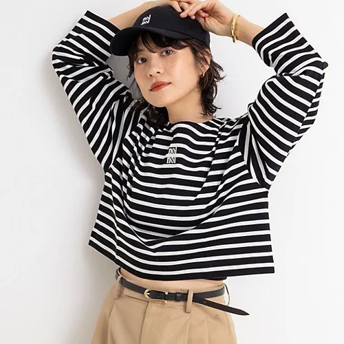 【ノーリーズ/NOLLEY'S】のnolnol ウォッシャブルMVSシルケットボーダーショートT 人気、トレンドファッション・服の通販 founy(ファニー) ファッション Fashion レディースファッション Fashion for Women ウォッシャブル Machine Washable ショート Short, Short Length ボーダー Border, Stripe リラックス Relax, Relaxed Fit ロング Long, Long-Length おすすめ Recommended / Our Picks other-2|ID: prp329100004645373 ipo3291000000033526189