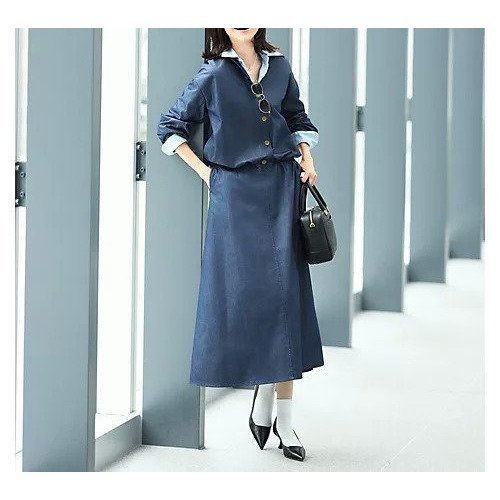【エムセブンデイズ/M7days】の【徳原文子さんコラボ】コンパクトシャツジャケット 人気、トレンドファッション・服の通販 founy(ファニー) 　ファッション　Fashion　レディースファッション　Fashion for Women　アウター　Coat / Outerwear Collection　レディースジャケット・軽アウター　Jackets　なめらか　Smooth, Silky Texture　ウォッシャブル　Machine Washable　コラボ　Collaboration, Collab　セットアップ　Set-Up, Coordinated Outfit　ツイル　Twist, Twisted Detail　ブラウジング　Blouson Silhouette, Cinched Waist　ブルゾン　Blouson, Bomber Jacket　吸水　Absorbent, Quick-Dry　洗える　Machine Washable　other-2|ID: prp329100004645378 ipo3291000000033526244