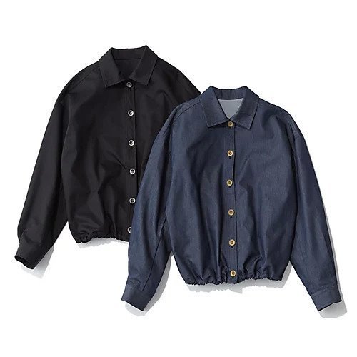 【エムセブンデイズ/M7days】の【コラボ】コンパクトシャツジャケット 人気、トレンドファッション・服の通販 founy(ファニー) 　ファッション　Fashion　レディースファッション　Fashion for Women　アウター　Coat / Outerwear Collection　レディースジャケット・軽アウター　Jackets　なめらか　Smooth, Silky Texture　ウォッシャブル　Machine Washable　コラボ　Collaboration, Collab　セットアップ　Set-Up, Coordinated Outfit　ツイル　Twist, Twisted Detail　ブラウジング　Blouson Silhouette, Cinched Waist　ブルゾン　Blouson, Bomber Jacket　吸水　Absorbent, Quick-Dry　洗える　Machine Washable　other-3|ID: prp329100004645378 ipo3291000000035920520