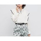 【ノーリーズ/NOLLEY'S】のウォッシャブル配色パイピングブラウス オフホワイト|ID: prp329100004645381 ipo3291000000033526257