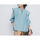 【ノーリーズ/NOLLEY'S】のウォッシャブル配色パイピングブラウス グレイッシュブルー|ID: prp329100004645381 ipo3291000000033526259