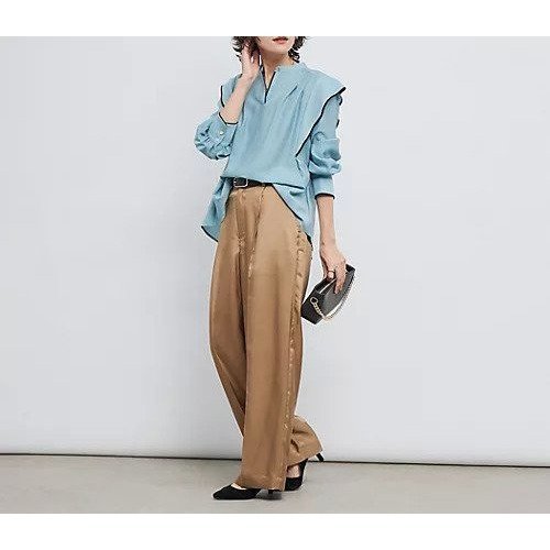 【ノーリーズ/NOLLEY'S】のウォッシャブル配色パイピングブラウス 人気、トレンドファッション・服の通販 founy(ファニー) ファッション Fashion レディースファッション Fashion for Women トップス・カットソー Cut & Sew Tops シャツ・ブラウス・オフィスカジュアル Elegant Blouses & Button-Ups 2025年 2025 2025-2026秋冬・A/W Autumn/Winter 2025–26 AW25–26 インナー Innerwear ウォッシャブル Machine Washable シアー Sheer, See-Through ジャケット Jacket, Outerwear パイピング Piping, Trim Design フリル Frill, Ruffle ラッフル Ruffle, Frill other-2|ID: prp329100004645381 ipo3291000000033526261