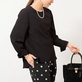 【ノーリーズ/NOLLEY'S】の《セットアップ対応》ウォッシャブルストレッチギャババックフレアブラウス 人気、トレンドファッション・服の通販 founy(ファニー) ファッション Fashion レディースファッション Fashion for Women トップス・カットソー Cut & Sew Tops シャツ・ブラウス・オフィスカジュアル Elegant Blouses & Button-Ups バッグ Bags 2025年 2025 2025-2026秋冬・A/W Autumn/Winter 2025–26 AW25–26 オケージョン Occasion Wear シンプル Simple, Minimal スリット Slit, Slit Detail セットアップ Set-Up, Coordinated Outfit フレア Flare, Flared ペプラム Peplum, Flared Hem |ID:prp329100004645398