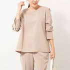 【ノーリーズ/NOLLEY'S】の《セットアップ対応》ウォッシャブルストレッチギャババックフレアブラウス 人気、トレンドファッション・服の通販 founy(ファニー) ファッション Fashion レディースファッション Fashion for Women トップス・カットソー Cut & Sew Tops シャツ・ブラウス・オフィスカジュアル Elegant Blouses & Button-Ups バッグ Bags 2025年 2025 2025-2026秋冬・A/W Autumn/Winter 2025–26 AW25–26 オケージョン Occasion Wear シンプル Simple, Minimal スリット Slit, Slit Detail セットアップ Set-Up, Coordinated Outfit フレア Flare, Flared ペプラム Peplum, Flared Hem thumbnail ベージュ|ID: prp329100004645398 ipo3291000000033526395