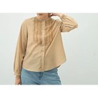 【ノーリーズ/NOLLEY'S】のウォッシャブル前チュールフリルブラウス キャメル|ID: prp329100004645400 ipo3291000000033526412