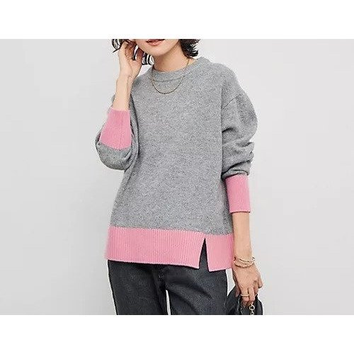 【ノーリーズ/NOLLEY'S】の5Gノアリスクルーネックプルオーバーニット インテリア・キッズ・メンズ・レディースファッション・服の通販 founy(ファニー) 　ファッション　Fashion　レディースファッション　Fashion for Women　トップス・カットソー　Cut & Sew Tops　ニット　Knit Tops & Sweaters　カジュアルプルオーバー・ニットトップス　Pullovers & Knit Tops / Casual Pullovers　2025年　2025　2025-2026秋冬・A/W　Autumn/Winter 2025–26 AW25–26　カーディガン　Cardigan, Knitwear　ショート　Short, Short Length　ストレッチ　Stretch, Stretchy Fabric　デニム　Denim, Jeans Material　マキシ　Maxi, Full Length　ロング　Long, Long-Length　グレー系1|ID: prp329100004645403 ipo3291000000033526428