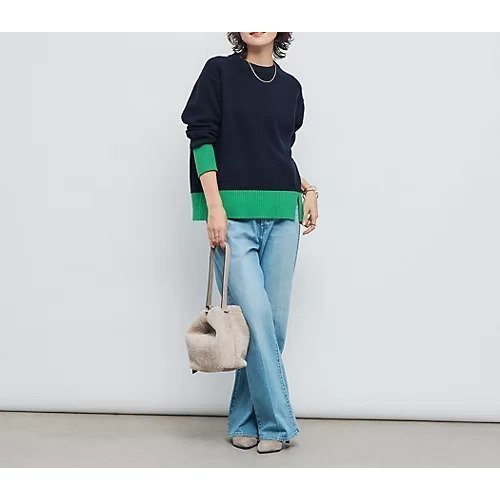 【ノーリーズ/NOLLEY'S】の5Gノアリスクルーネックプルオーバーニット 人気、トレンドファッション・服の通販 founy(ファニー) 　ファッション　Fashion　レディースファッション　Fashion for Women　トップス・カットソー　Cut & Sew Tops　ニット　Knit Tops & Sweaters　カジュアルプルオーバー・ニットトップス　Pullovers & Knit Tops / Casual Pullovers　2025年　2025　2025-2026秋冬・A/W　Autumn/Winter 2025–26 AW25–26　カーディガン　Cardigan, Knitwear　ショート　Short, Short Length　ストレッチ　Stretch, Stretchy Fabric　デニム　Denim, Jeans Material　マキシ　Maxi, Full Length　ロング　Long, Long-Length　other-2|ID: prp329100004645403 ipo3291000000033526438