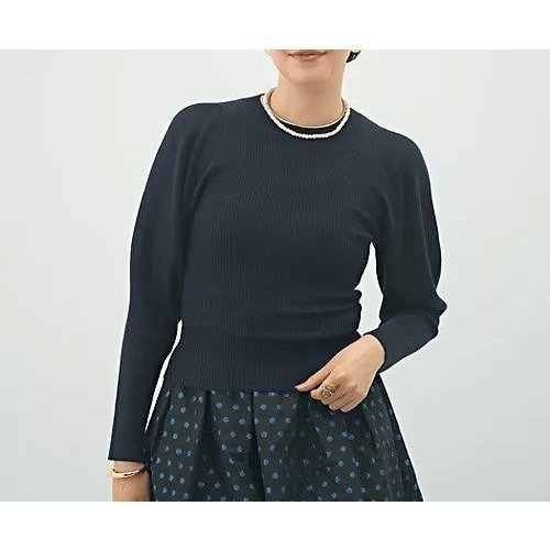 【ノーリーズ/NOLLEY'S】のリブパフスリーブプルオーバーニット 人気、トレンドファッション・服の通販 founy(ファニー) ファッション Fashion レディースファッション Fashion for Women トップス・カットソー Cut & Sew Tops ニット Knit Tops & Sweaters カジュアルプルオーバー・ニットトップス Pullovers & Knit Tops / Casual Pullovers 2025年 2025 2025-2026秋冬・A/W Autumn/Winter 2025–26 AW25–26 カーディガン Cardigan, Knitwear ストレッチ Stretch, Stretchy Fabric ボトム Bottoms, Lower Wear other-1|ID: prp329100004645407 ipo3291000000034867239