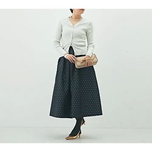 【ノーリーズ/NOLLEY'S】のリブ斜め柄Vネックカーディガン 人気、トレンドファッション・服の通販 founy(ファニー) 　ファッション　Fashion　レディースファッション　Fashion for Women　トップス・カットソー　Cut & Sew Tops　カーディガン・羽織り　Layered Style Cardigans　Vネックトップス　V-Neck Tops / V-Cut Neckline Shirts　2025年　2025　2025-2026秋冬・A/W　Autumn/Winter 2025–26 AW25–26　カーディガン　Cardigan, Knitwear　ストレッチ　Stretch, Stretchy Fabric　other-2|ID: prp329100004645419 ipo3291000000033526553