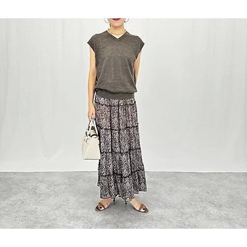 【エムセブンデイズ/M7days】の【コラボ】シアーニットベスト 人気、トレンドファッション・服の通販 founy(ファニー) 　ファッション　Fashion　レディースファッション　Fashion for Women　アウター　Coat / Outerwear Collection　トップス・カットソー　Cut & Sew Tops　ニット　Knit Tops & Sweaters　ベスト&ジレ / 重ね着スタイル　Vests & Gilets　コラボ　Collaboration, Collab　セットアップ　Set-Up, Coordinated Outfit　ツイスト　Tweed, Tweed Fabric　ノースリーブ　Sleeveless, No-Sleeve　ベスト　Vest, Waistcoat　洗える　Machine Washable　other-2|ID: prp329100004645427 ipo3291000000036053818