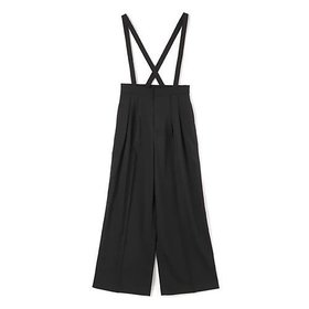 【エムセブンデイズ/M7days】 【徳原文子さんコラボ】サスペンダーつきタックパンツ人気、トレンドファッション・服の通販 founy(ファニー) ファッション Fashion レディースファッション Fashion for Women パンツ Pants & Trousers コラボ Collaboration, Collab サスペンダー Suspenders, Braces センター Center, Center Line ダブル Double, Double-Breasted バランス Balance, Style Balance フォルム Silhouette, Form メランジ Melange, Mixed Yarn ワイド Wide, Wide Fit 洗える Machine Washable |ID:prp329100004645434