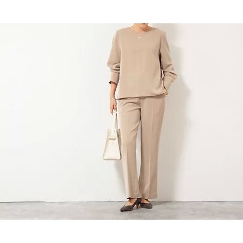 【ノーリーズ/NOLLEY'S】の《セットアップ対応》ウォッシャブルストレッチギャババックスリットパンツ 人気、トレンドファッション・服の通販 founy(ファニー) 　ファッション　Fashion　レディースファッション　Fashion for Women　セットアップ　Matching Sets　レディースパンツ・ボトムス　Pants & Trousers / Bottoms　バッグ　Bags　2025年　2025　2025-2026秋冬・A/W　Autumn/Winter 2025–26 AW25–26　スリット　Slit, Slit Detail　セットアップ　Set-Up, Coordinated Outfit　センター　Center, Center Line　A/W・秋冬　Autumn/Winter　other-2|ID: prp329100004645439 ipo3291000000033526695