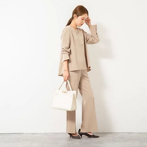 【ノーリーズ/NOLLEY'S】の《セットアップ対応》ウォッシャブルストレッチギャババックスリットパンツ 人気、トレンドファッション・服の通販 founy(ファニー) 　ファッション　Fashion　レディースファッション　Fashion for Women　セットアップ　Matching Sets　レディースパンツ・ボトムス　Pants & Trousers / Bottoms　バッグ　Bags　2025年　2025　2025-2026秋冬・A/W　Autumn/Winter 2025–26 AW25–26　スリット　Slit, Slit Detail　セットアップ　Set-Up, Coordinated Outfit　センター　Center, Center Line　A/W・秋冬　Autumn/Winter　other-3|ID: prp329100004645439 ipo3291000000033526697