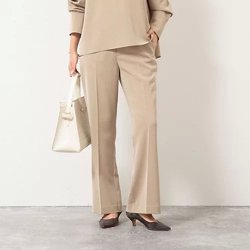 【ノーリーズ/NOLLEY'S】の《セットアップ対応》ウォッシャブルストレッチギャババックスリットパンツ インテリア・キッズ・メンズ・レディースファッション・服の通販 founy(ファニー) https://founy.com/ ファッション Fashion レディースファッション Fashion for Women セットアップ Matching Sets レディースパンツ・ボトムス Pants & Trousers / Bottoms バッグ Bags 2025年 2025 2025-2026秋冬・A/W Autumn/Winter 2025–26 AW25–26 スリット Slit, Slit Detail セットアップ Set-Up, Coordinated Outfit センター Center, Center Line A/W・秋冬 Autumn/Winter |ID: prp329100004645439 ipo3291000000034716707