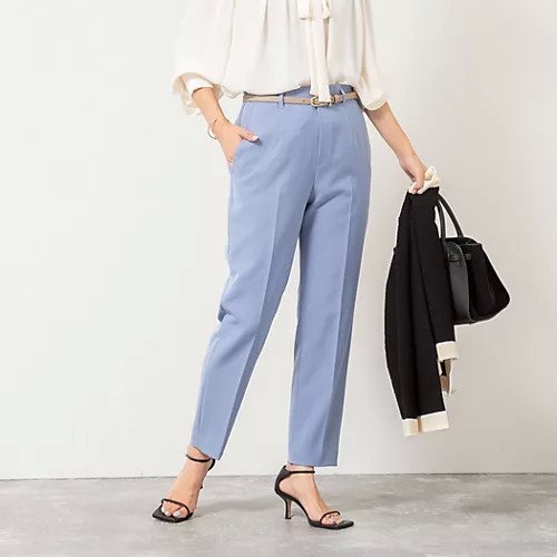 【ノーリーズ/NOLLEY'S】のウォッシャブルダブルクロススリムパンツ インテリア・キッズ・メンズ・レディースファッション・服の通販 founy(ファニー) 　ファッション　Fashion　レディースファッション　Fashion for Women　パンツ　Pants & Trousers　2025年　2025　2025-2026秋冬・A/W　Autumn/Winter 2025–26 AW25–26　ストレッチ　Stretch, Stretchy Fabric　スリム　Slim, Slim Fit　ダブル　Double, Double-Breasted　ブルー|ID: prp329100004645441 ipo3291000000033526707