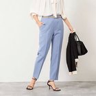 【ノーリーズ/NOLLEY'S】のウォッシャブルダブルクロススリムパンツ ブルー|ID: prp329100004645441 ipo3291000000034016194