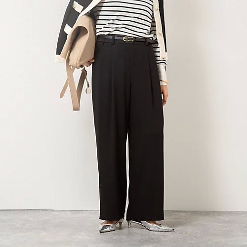 【ノーリーズ/NOLLEY'S】のウォッシャブルバックサテンジョーゼットイージーパンツ インテリア・キッズ・メンズ・レディースファッション・服の通販 founy(ファニー) https://founy.com/ ファッション Fashion レディースファッション Fashion for Women パンツ Pants & Trousers バッグ Bags 2025年 2025 2025-2026秋冬・A/W Autumn/Winter 2025–26 AW25–26 とろみ Fluid, Flowy Fabric ループ Loop, Loop Knit ロング Long, Long-Length エレガント 上品 Elegant |ID: prp329100004645452 ipo3291000000033526785