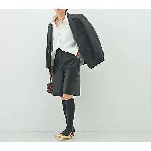 【ノーリーズソフィー/NOLLEY'S sophi】の《セットアップ対応》ウォッシャブルフェイクレザーハーフパンツ 人気、トレンドファッション・服の通販 founy(ファニー) 　ファッション　Fashion　レディースファッション　Fashion for Women　セットアップ　Matching Sets　レディースパンツ・ボトムス　Pants & Trousers / Bottoms　パンツ　Pants & Trousers　ショートパンツ・ハーフパンツ　High-Waisted & Relaxed Shorts　2025年　2025　2025-2026秋冬・A/W　Autumn/Winter 2025–26 AW25–26　おすすめ　Recommended / Our Picks　セットアップ　Set-Up, Coordinated Outfit　ソックス　Socks, Hosiery　ハーフ　Half, Half-Length　フェイクレザー　Faux Leather, PU Leather　フレア　Flare, Flared　秋　Autumn　other-2|ID: prp329100004645456 ipo3291000000033526817