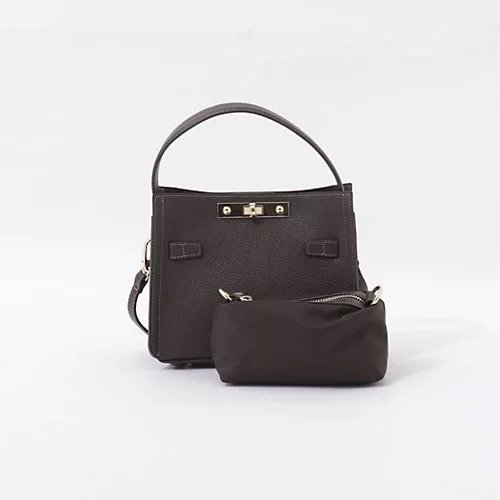 【ノーリーズ/NOLLEY'S】のCARRE Sバッグ インテリア・キッズ・メンズ・レディースファッション・服の通販 founy(ファニー) 　ファッション　Fashion　レディースファッション　Fashion for Women　バッグ　Bags　ショルダー　Shoulder, Shoulder Strap　ベーシック　Basic, Essential　ポーチ　Pouch, Small Case　ラグジュアリー　Luxury, Elegant　ダークブラウン|ID: prp329100004645487 ipo3291000000033527076