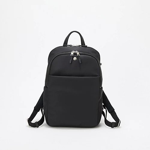 【トプカピ/TOPKAPI】の【Breath TOPKAPI】ナイロン 多機能リュック / 撥水 / PC対応 インテリア・キッズ・メンズ・レディースファッション・服の通販 founy(ファニー) 　ファッション　Fashion　レディースファッション　Fashion for Women　ショルダー　Shoulder, Shoulder Strap　シンプル　Simple, Minimal　スマート　Smart, Elegant　スーツケース キャリーケース　Suitcase / Carry Case　ダブル　Double, Double-Breasted　フィット　Fit, Slim Fit　ポケット　Pocket, Pocket Detail　メッシュ　Mesh, Net Fabric　リュック　Backpack, Rucksack　エレガント 上品　Elegant　旅行　Travel　軽量　Lightweight, Ultra Light　ビジネス 仕事 通勤　Business / Work / Commuting　ブラック|ID: prp329100004645497 ipo3291000000034971403