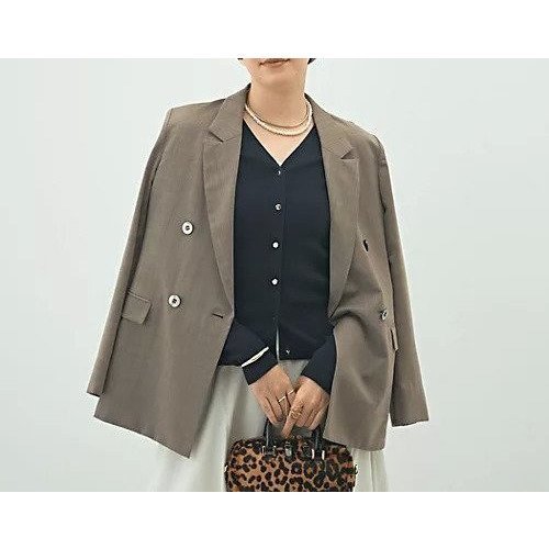 【ノーリーズ/NOLLEY'S】のウォッシャブルダブルジャケット インテリア・キッズ・メンズ・レディースファッション・服の通販 founy(ファニー) https://founy.com/ ファッション Fashion レディースファッション Fashion for Women アウター Coat / Outerwear Collection レディースジャケット・軽アウター Jackets 2025年 2025 2025-2026秋冬・A/W Autumn/Winter 2025–26 AW25–26 ウォッシャブル Machine Washable ジャケット Jacket, Outerwear フォルム Silhouette, Form |ID: prp329100004645518 ipo3291000000033527358