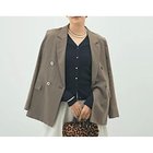 【ノーリーズ/NOLLEY'S】のウォッシャブルダブルジャケット ブラウン|ID: prp329100004645518 ipo3291000000033527360
