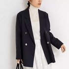 【ノーリーズ/NOLLEY'S】のウォッシャブルダブルジャケット ネイビー|ID: prp329100004645518 ipo3291000000033771249
