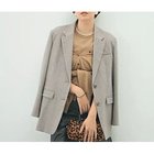 【ノーリーズソフィー/NOLLEY'S sophi】のシルクネップツイードオーバージャケット グレーベージュ|ID: prp329100004645520 ipo3291000000033527373