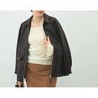 【ノーリーズソフィー/NOLLEY'S sophi】の《セットアップ対応》ウォッシャブルフェイクレザーブルゾン ブラック|ID: prp329100004645522 ipo3291000000033527389