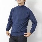 【ノーリーズ グッドマン/NOLLEY'S goodman / MEN】のウールカシミア タートルネックニット 25AW ブルー|ID: prp329100004645534 ipo3291000000034544101