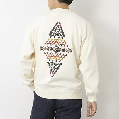 【ノーリーズ グッドマン/NOLLEY'S goodman / MEN】の【PENDLETON/ペンドルトン】Back Print Sweat 25AW インテリア・キッズ・メンズ・レディースファッション・服の通販 founy(ファニー) 　ファッション　Fashion　メンズファッション　Fashion for Men　2025年　2025　2025-2026秋冬・A/W　Autumn/Winter 2025–26 AW25–26　フロント　Front, Front Design　プリント　Print, Printed Pattern　リラックス　Relax, Relaxed Fit　ロング　Long, Long-Length　アイボリー|ID: prp329100004645539 ipo3291000000033527557