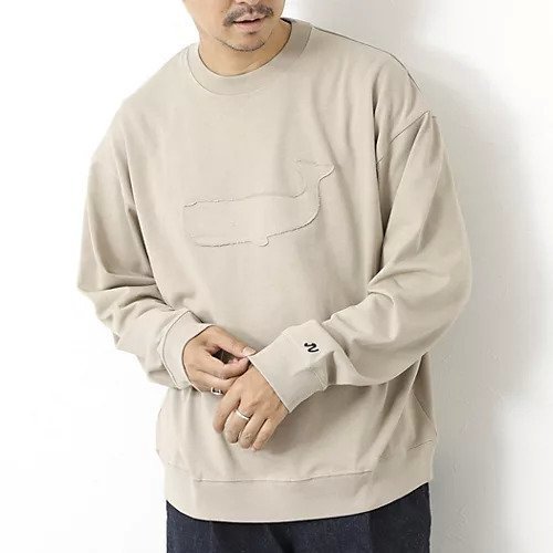 【ノーリーズ グッドマン/NOLLEY'S goodman / MEN】の度詰め引き揃え天竺 クラフトクジラ ロンT 25AW インテリア・キッズ・メンズ・レディースファッション・服の通販 founy(ファニー) https://founy.com/ ファッション Fashion メンズファッション Fashion for Men 2025年 2025 2025-2026秋冬・A/W Autumn/Winter 2025–26 AW25–26 おすすめ Recommended / Our Picks インナー Innerwear カーディガン Cardigan, Knitwear シンプル Simple, Minimal ジャケット Jacket, Outerwear チェーン Chain, Chain Strap ブルゾン Blouson, Bomber Jacket リラックス Relax, Relaxed Fit |ID: prp329100004645547 ipo3291000000033527608
