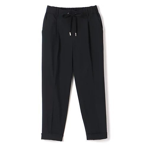 【マルティニーク/martinique】のドロストパンツ インテリア・キッズ・メンズ・レディースファッション・服の通販 founy(ファニー) 　ファッション　Fashion　レディースファッション　Fashion for Women　パンツ　Pants & Trousers　おすすめ　Recommended / Our Picks　ジャケット　Jacket, Outerwear　ストレッチ　Stretch, Stretchy Fabric　バランス　Balance, Style Balance　定番　Standard, Basic Item　洗える　Machine Washable　ネイビー|ID: prp329100004645589 ipo3291000000033528319