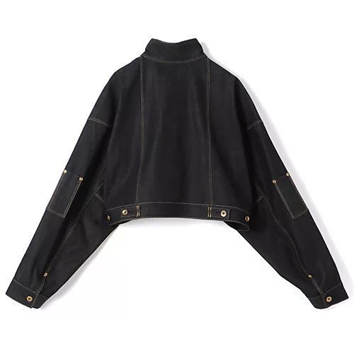 【ペレック/pelleq】のextra large denim jacket 人気、トレンドファッション・服の通販 founy(ファニー) 　ファッション　Fashion　レディースファッション　Fashion for Women　アウター　Coat / Outerwear Collection　レディースジャケット・軽アウター　Jackets　2025年　2025　2025-2026秋冬・A/W　Autumn/Winter 2025–26 AW25–26　コンパクト　Compact, Small Size　ジャケット　Jacket, Outerwear　デニム　Denim, Jeans Material　ポケット　Pocket, Pocket Detail　洗える　Machine Washable　other-2|ID: prp329100004645591 ipo3291000000033528341