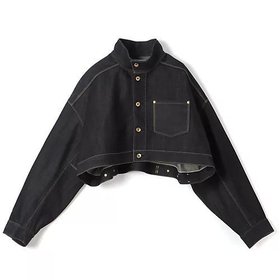 【ペレック/pelleq】 extra large denim jacket人気、トレンドファッション・服の通販 founy(ファニー) ファッション Fashion レディースファッション Fashion for Women アウター Coat / Outerwear Collection レディースジャケット・軽アウター Jackets 2025年 2025 2025-2026秋冬・A/W Autumn/Winter 2025–26 AW25–26 コンパクト Compact, Small Size ジャケット Jacket, Outerwear デニム Denim, Jeans Material ポケット Pocket, Pocket Detail 洗える Machine Washable |ID:prp329100004645591