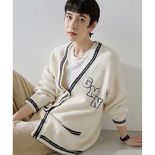 【ウィムガゼット/Whim Gazette】の【GEMINI】ワッペンツキニットカーディガン 人気、トレンドファッション・服の通販 founy(ファニー) 　ファッション　Fashion　レディースファッション　Fashion for Women　トップス・カットソー　Cut & Sew Tops　ニット　Knit Tops & Sweaters　カーディガン・羽織り　Layered Style Cardigans　イタリア　Italy　インナー　Innerwear　カーディガン　Cardigan, Knitwear　コンパクト　Compact, Small Size　ストレッチ　Stretch, Stretchy Fabric　ボトム　Bottoms, Lower Wear　おすすめ　Recommended / Our Picks　2025年　2025　2025-2026秋冬・A/W　Autumn/Winter 2025–26 AW25–26　other-2|ID: prp329100004646709 ipo3291000000033540808