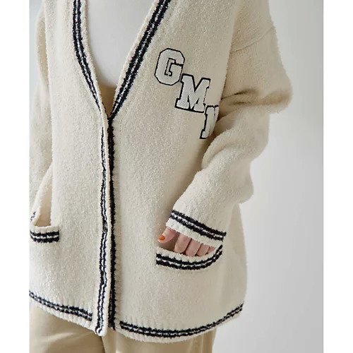 【ウィムガゼット/Whim Gazette】の【GEMINI】ワッペンツキニットカーディガン 人気、トレンドファッション・服の通販 founy(ファニー) 　ファッション　Fashion　レディースファッション　Fashion for Women　トップス・カットソー　Cut & Sew Tops　ニット　Knit Tops & Sweaters　カーディガン・羽織り　Layered Style Cardigans　イタリア　Italy　インナー　Innerwear　カーディガン　Cardigan, Knitwear　コンパクト　Compact, Small Size　ストレッチ　Stretch, Stretchy Fabric　ボトム　Bottoms, Lower Wear　おすすめ　Recommended / Our Picks　2025年　2025　2025-2026秋冬・A/W　Autumn/Winter 2025–26 AW25–26　other-3|ID: prp329100004646709 ipo3291000000033540810