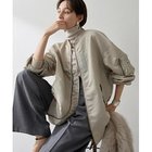 【ウィムガゼット/Whim Gazette】の《追加販売》【インフルエンサーコラボ】ナイロンMA-1 グレージュ|ID: prp329100004646745 ipo3291000000033791364
