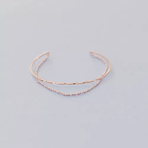 【フィービィー/phoebe】のクラッカードレーブバングル ローズゴールド 人気、トレンドファッション・服の通販 founy(ファニー) 　ファッション　Fashion　レディースファッション　Fashion for Women　チェーン　Chain, Chain Strap　ドレープ　Drape, Draping Fabric　バングル　Bangle, Bracelet　フィット　Fit, Slim Fit　ローズ　Rose, Rose Motif　other-3|ID: prp329100004647738 ipo3291000000033551320