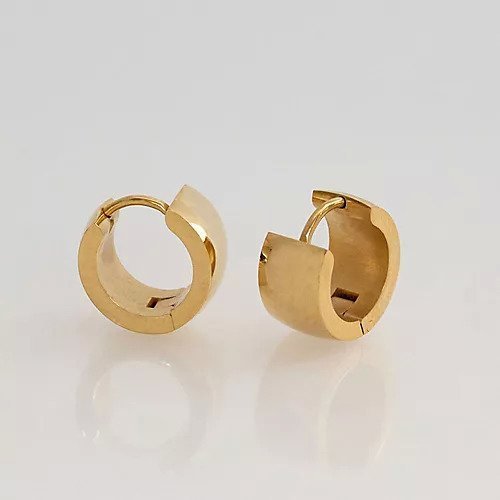 【フィービィー/phoebe】の【金属アレルギー対応】ワンタッチワイドフープミニピアス ゴールド/サージカルステンレス 人気、トレンドファッション・服の通販 founy(ファニー) ファッション Fashion レディースファッション Fashion for Women メタル Metal, Metal Parts other-2|ID: prp329100004647746 ipo3291000000033551359