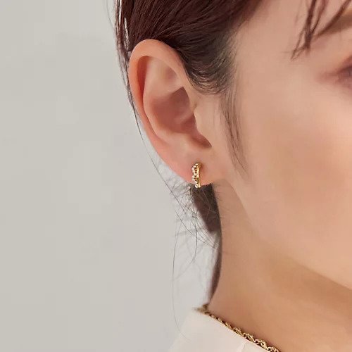 【フィービィー/phoebe】の【金属アレルギー対応】【痛くないシリーズ】ミルキーウェイライトフィットイヤリング ゴールド 人気、トレンドファッション・服の通販 founy(ファニー) 　ファッション　Fashion　レディースファッション　Fashion for Women　ジュエリー　Jewelry　ファッションリング　Fashion Rings　イヤリング・フープ・ドロップタイプ　Hoop, Drop & Clip Earrings　イヤリング　Earrings　ビジュー　Bijou, Jewel-like Accent　フープ　Hoop, Hoop Earrings　メタル　Metal, Metal Parts　軽量　Lightweight, Ultra Light　other-2|ID: prp329100004647750 ipo3291000000033551391