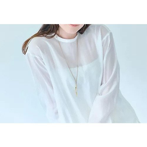 【フィービィー/phoebe】の【金属アレルギー対応】ツインカーブYラインネックレス 人気、トレンドファッション・服の通販 founy(ファニー) 　ファッション　Fashion　レディースファッション　Fashion for Women　ジュエリー　Jewelry　ネックレス　Necklaces & Pendants　シンプル　Simple, Minimal　ネックレス　Necklace, Pendant Necklace　バランス　Balance, Style Balance　フォルム　Silhouette, Form　モチーフ　Motif, Design Theme　other-3|ID: prp329100004648560 ipo3291000000033859402