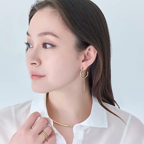 【フィービィー/phoebe】の【金属アレルギー対応】2wayウェーブラインフープピアス 人気、トレンドファッション・服の通販 founy(ファニー) 　ファッション　Fashion　レディースファッション　Fashion for Women　チェーン　Chain, Chain Strap　フープ　Hoop, Hoop Earrings　メタル　Metal, Metal Parts　エレガント 上品　Elegant　片耳　One-Ear, Single Earring　other-3|ID: prp329100004648564 ipo3291000000033562761