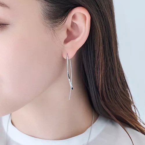 【フィービィー/phoebe】の【金属アレルギー対応】ツインカーブアメリカンピアス インテリア・キッズ・メンズ・レディースファッション・服の通販 founy(ファニー) https://founy.com/ ファッション Fashion レディースファッション Fashion for Women アメリカン American Style シンプル Simple, Minimal スタイリッシュ Stylish, Fashionable ネックレス Necklace, Pendant Necklace モチーフ Motif, Design Theme 片耳 One-Ear, Single Earring |ID: prp329100004648565 ipo3291000000033562762