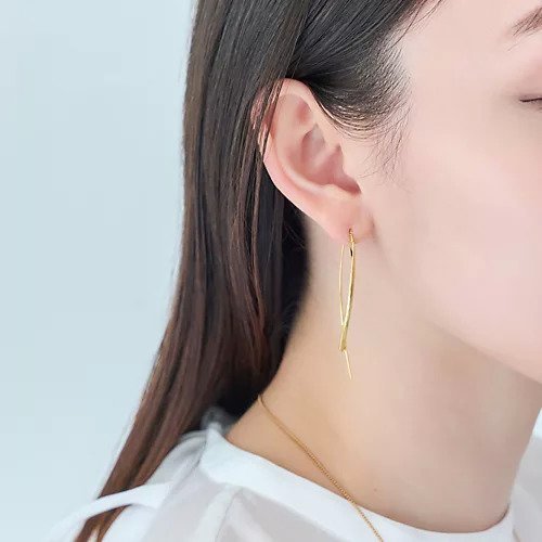【フィービィー/phoebe】の【金属アレルギー対応】ツインカーブアメリカンピアス 人気、トレンドファッション・服の通販 founy(ファニー) 　ファッション　Fashion　レディースファッション　Fashion for Women　アメリカン　American Style　シンプル　Simple, Minimal　スタイリッシュ　Stylish, Fashionable　ネックレス　Necklace, Pendant Necklace　モチーフ　Motif, Design Theme　片耳　One-Ear, Single Earring　other-2|ID: prp329100004648565 ipo3291000000033562765
